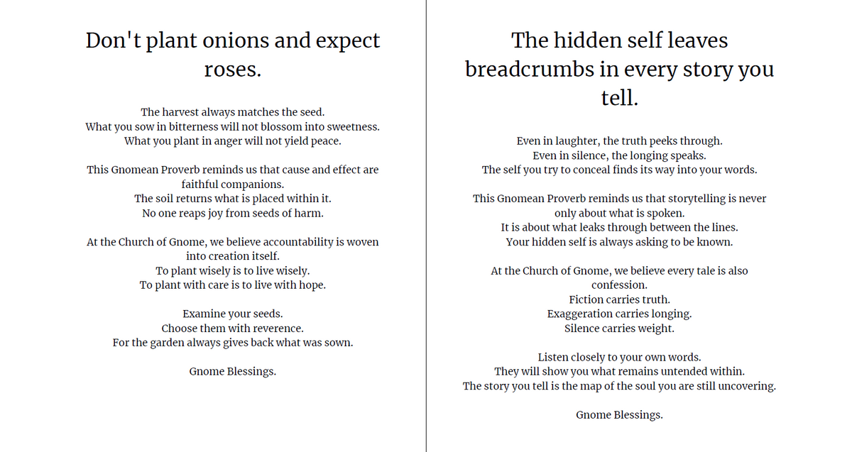 The Gnomean Book of Proverbs: Teachings and Reflections of the Church of Gnome